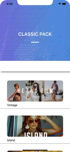 Game screenshot Mobile Presets for Lightroom apk