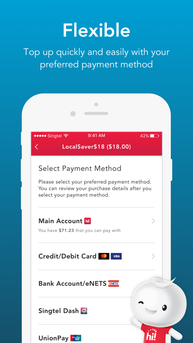 Singtel Prepaid hi!Appのおすすめ画像4