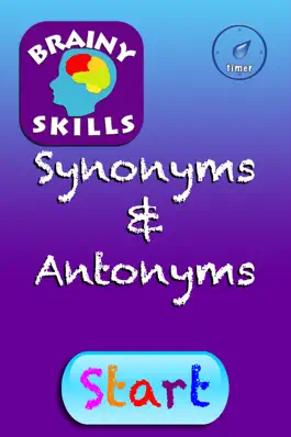 Game screenshot Brainy Skills Synonym Antonym mod apk