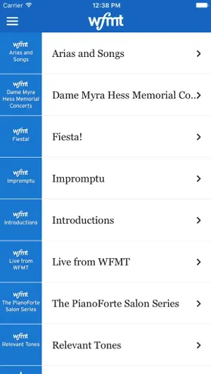 WFMT screenshot 4