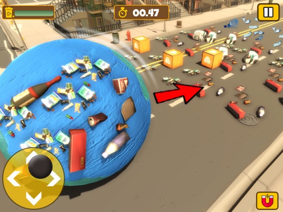 Big Garbage Roller Ball Smash screenshot 3