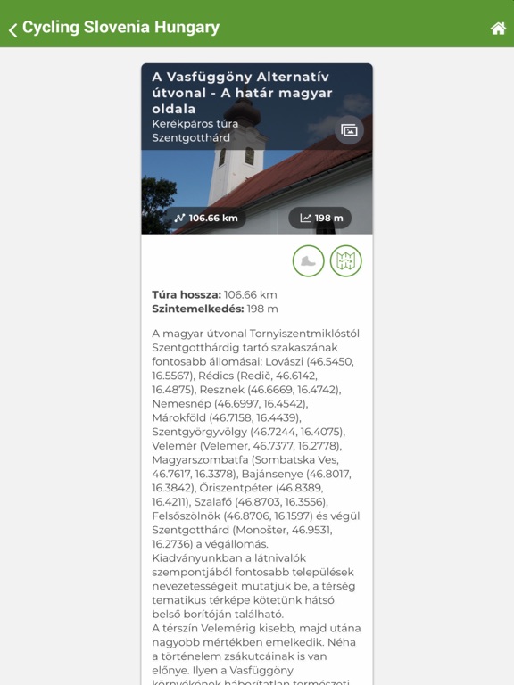 Screenshot #6 pour Cycling Slovenia Hungary