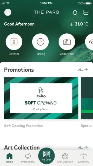 The PARQ screenshot 2