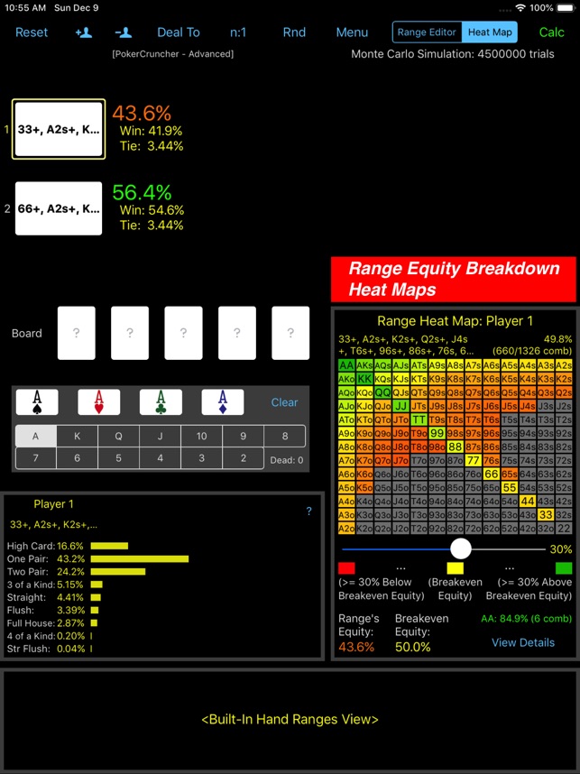 PokerCruncher for iPad - Adv(圖2)-速報App