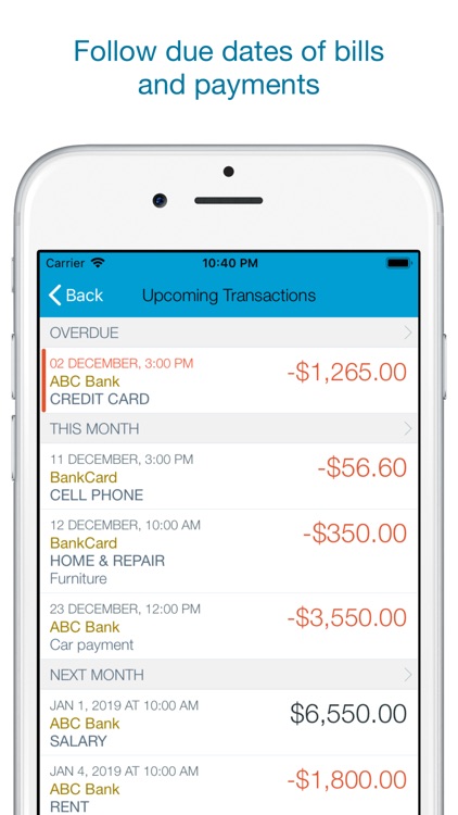 Account Book - Money Manager