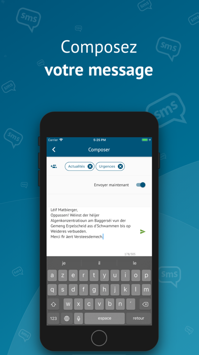 Screenshot #3 pour sms2citizen
