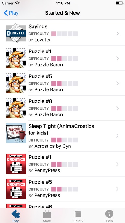 Acrostic Word Puzzles screenshot-4
