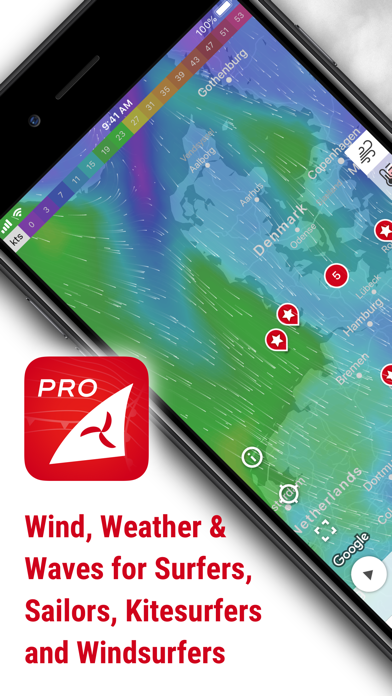 Windfinder Pro Screenshot 1