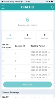 dialog car booking iphone screenshot 2