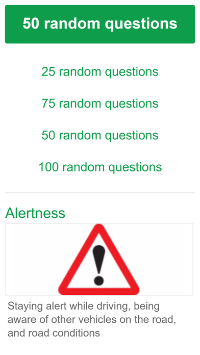 Screenshot #2 pour Mock Theory Tests UK Learner