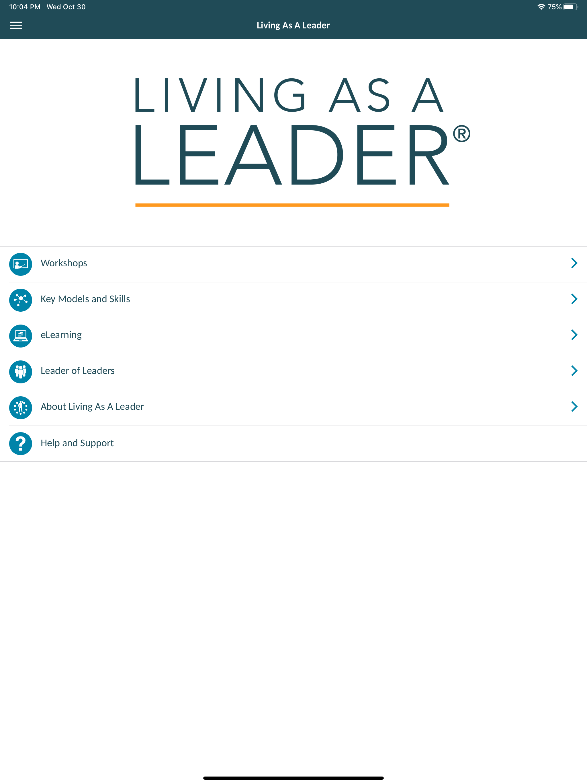 Living As A Leader screenshot 7