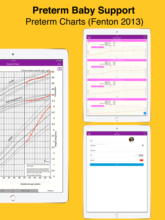 Baby Growth Chart Percentileのおすすめ画像2