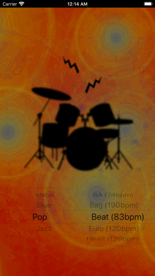 #4. Drum Loop - drum machine (iOS) Podle: RockCat Studio Limited