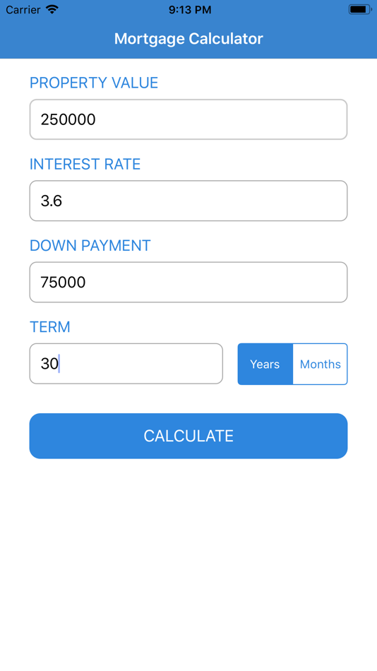 Mortgage Calculator: Home Loan - 1.2 - (iOS)