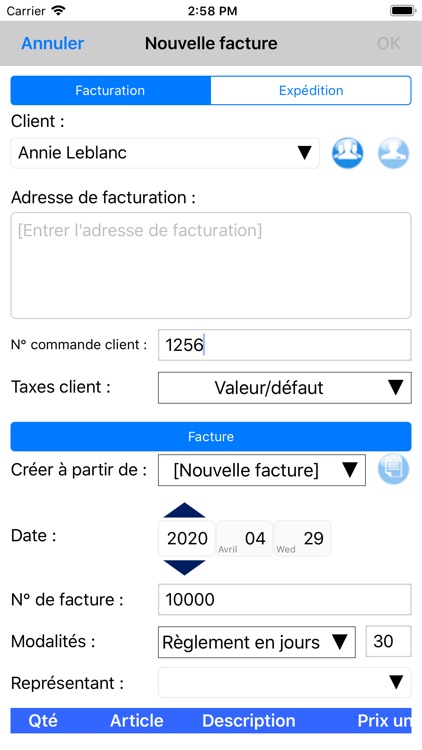 Express Invoice Facturation screenshot-3