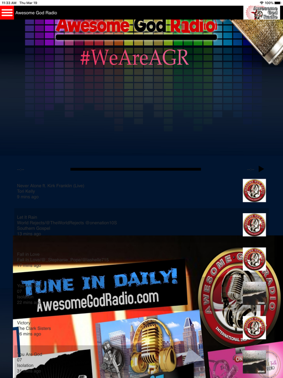 Screenshot #4 pour Awesome God Radio