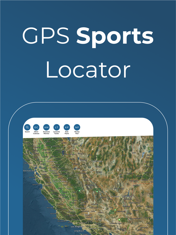 Find Me - GPS Sports Locator iPad screenshot