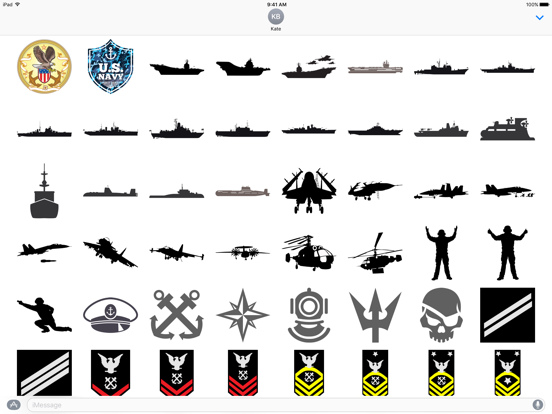 Screenshot #4 pour Navy - Stickers
