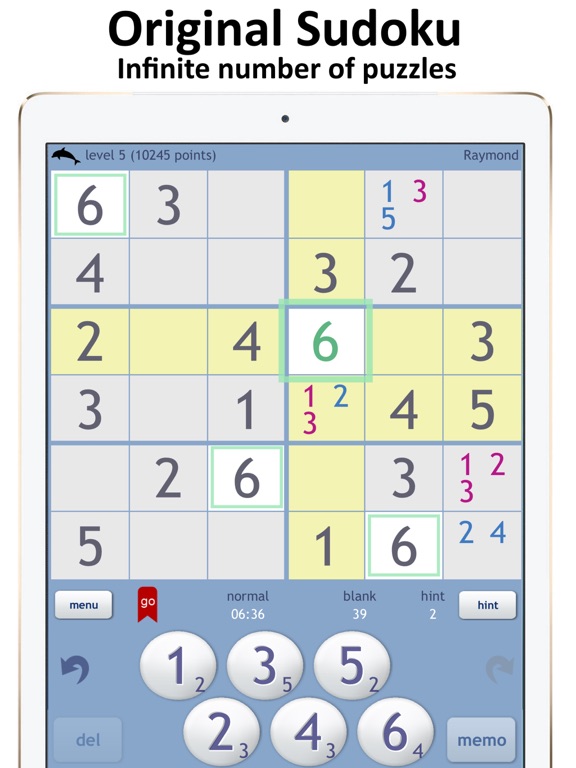 Screenshot #4 pour Sudoku 6 Pro