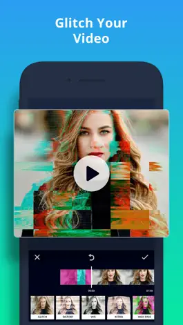 Game screenshot Glitch Video- Aesthetic Effect apk