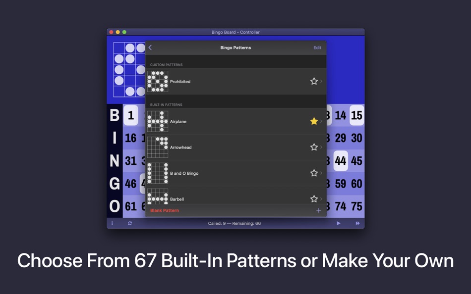 #3. Bingo Board Flashboard (macOS) 由: Daniel Radtke