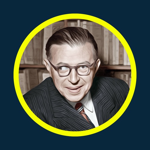 Jean-Paul-Sartre Wisdom icon