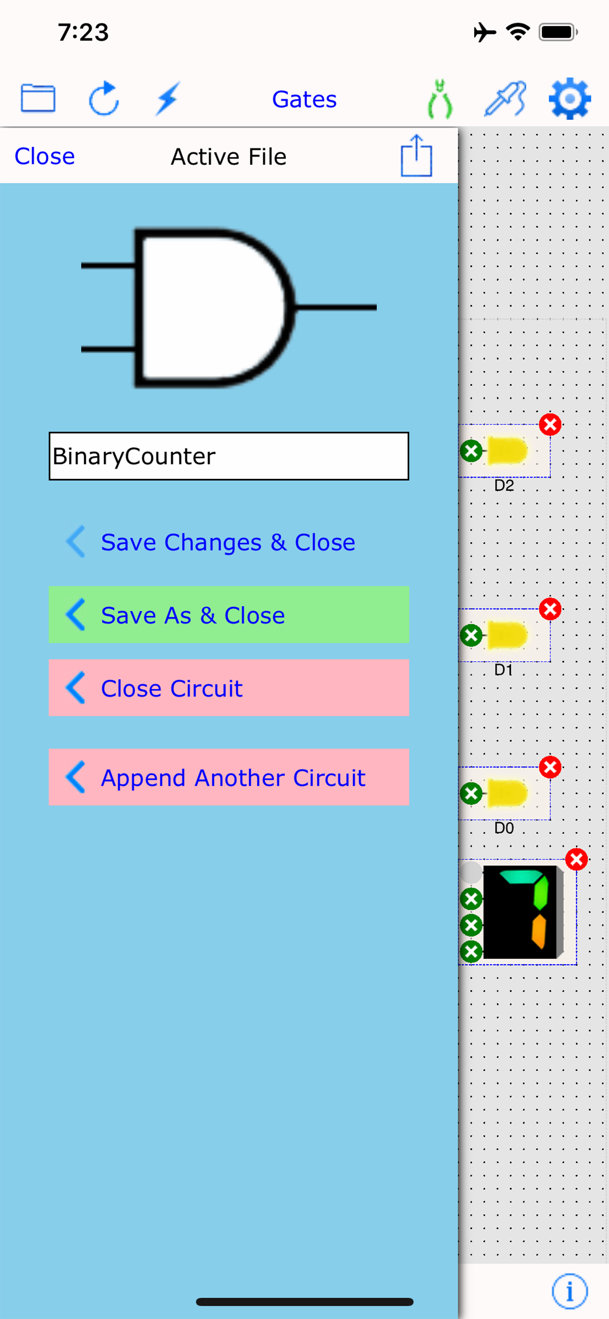 Digital Circuit Simulator Lite