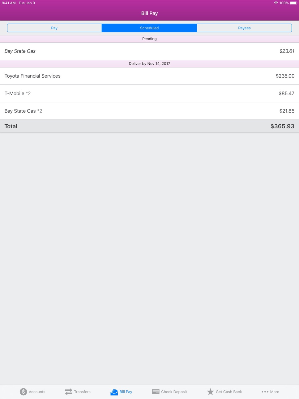 iPad screenshot