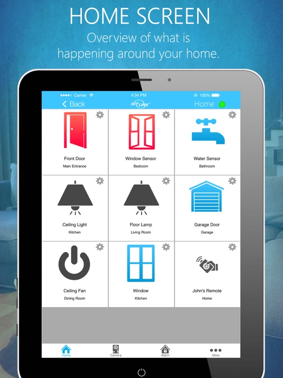 SkylinkNet iPad screenshot 1 - Lifestyle app