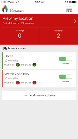 VicEmergency screenshot 2
