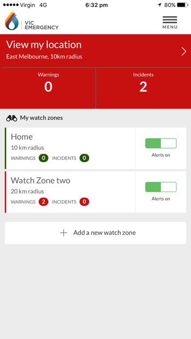 VicEmergency Screenshot