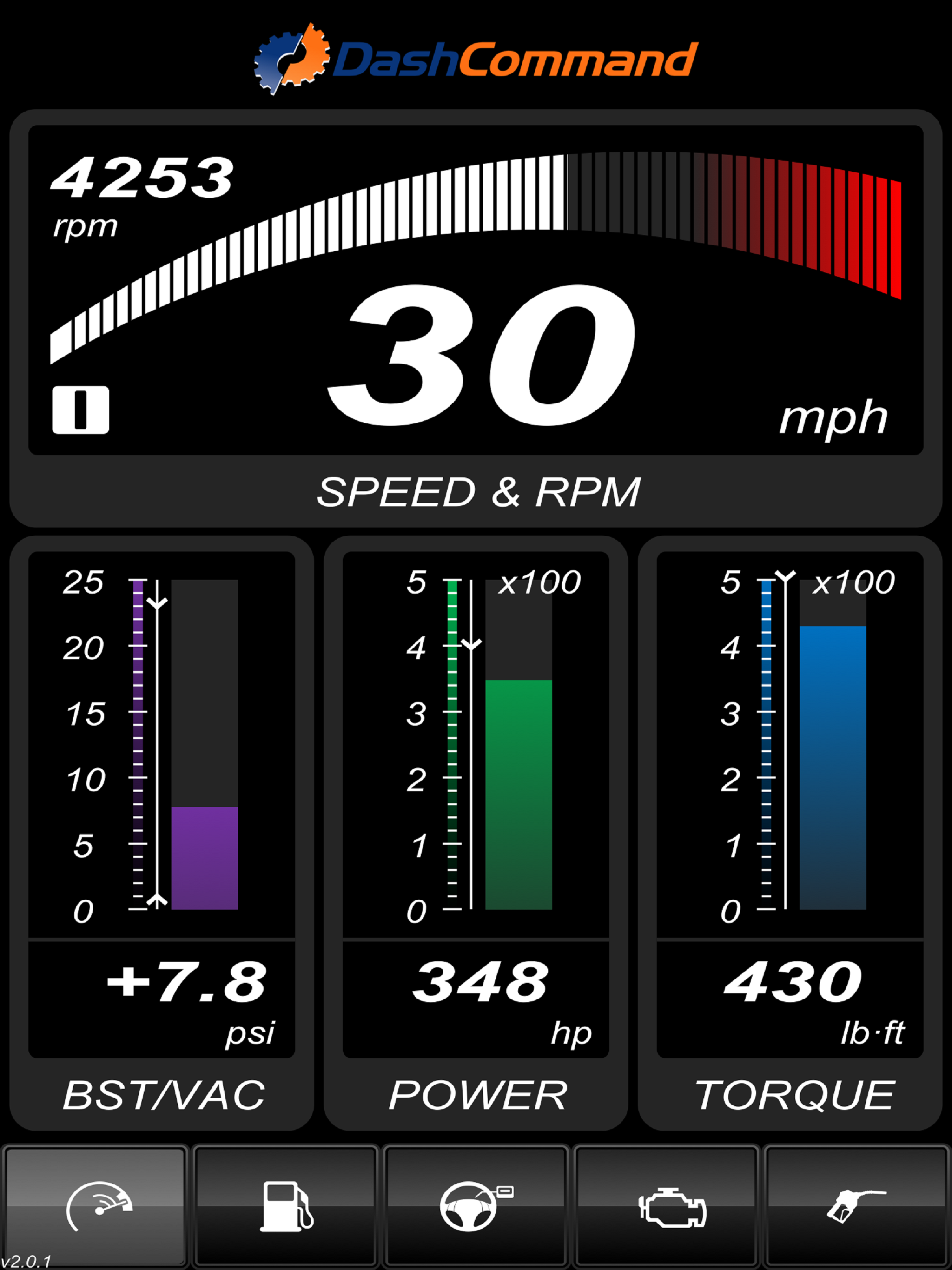 DashCommand - OBD-II Gauges screenshot 6