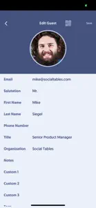 Check-In by Social Tables screenshot #5 for iPhone