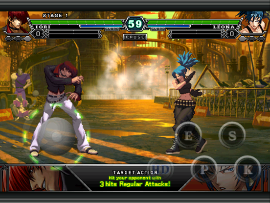 THE KING OF FIGHTERS-i 2012 iPad app afbeelding 4