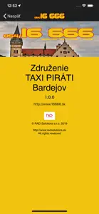 Taxi Piráti Bardejov screenshot #2 for iPhone