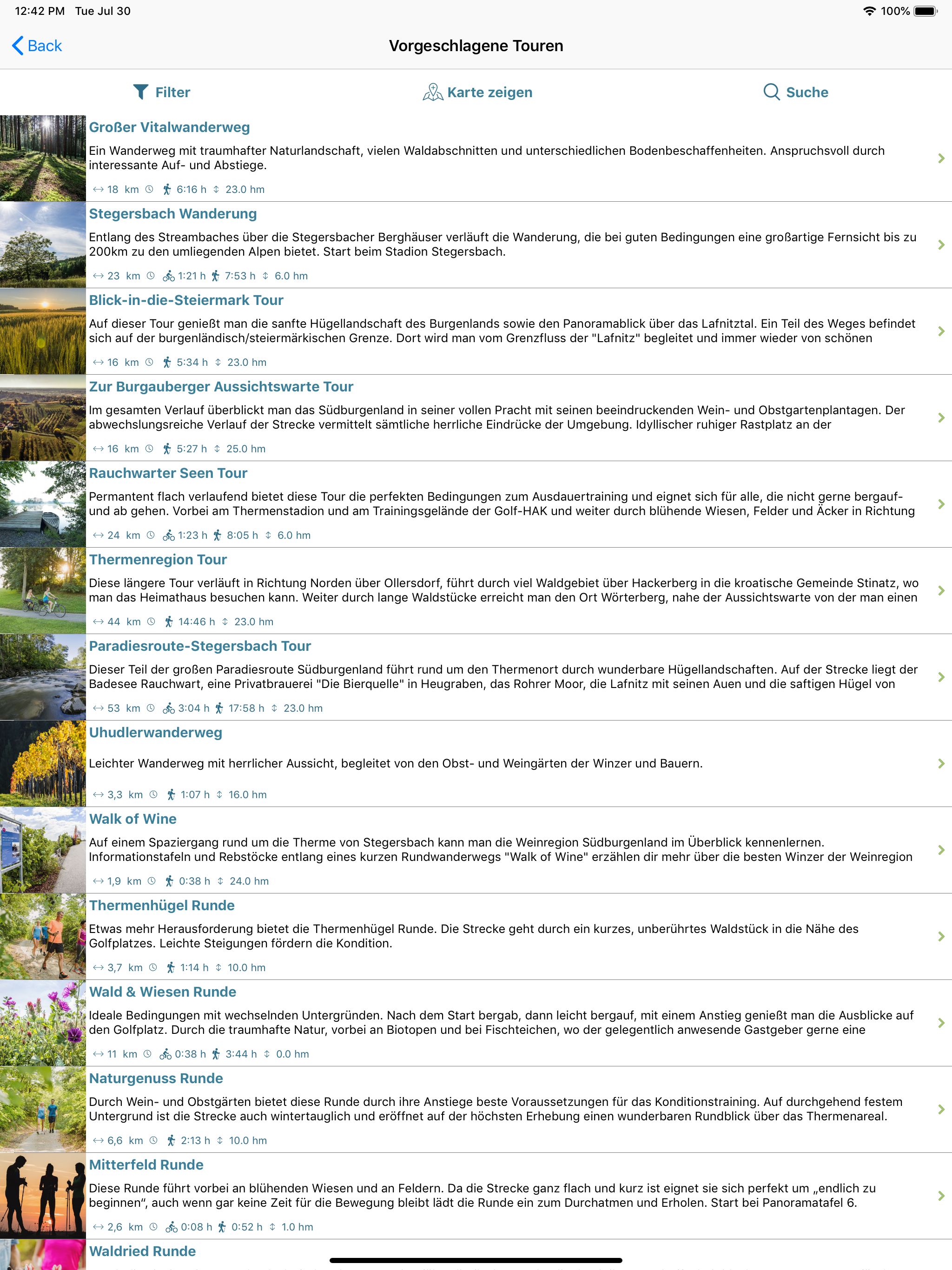 bike&hike screenshot 9