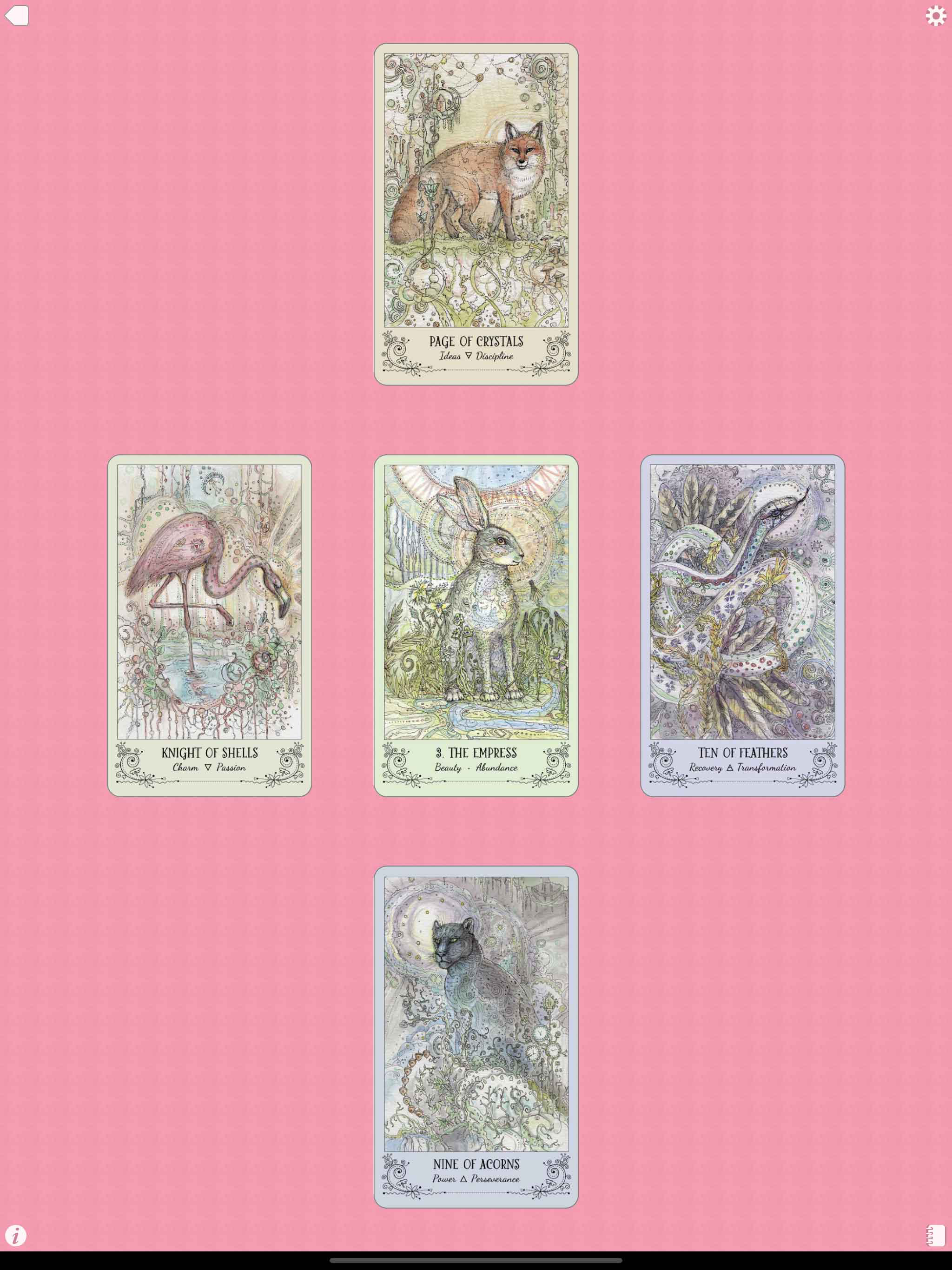 Spiritsong Tarot screenshot 10