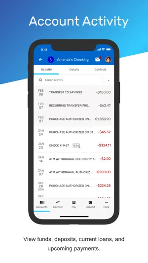 WCCU eBanking screenshot 4
