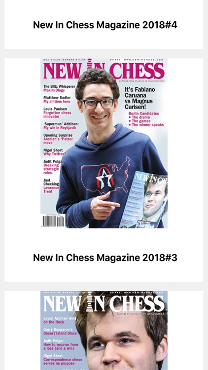 New In Chess