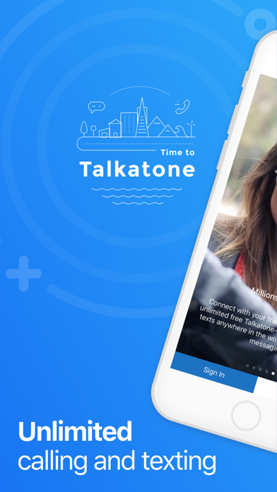 Talkatone: WiFi Text & Callsのおすすめ画像1
