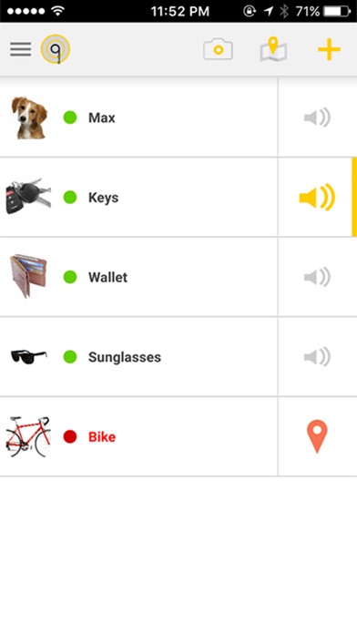 Linquet AntiLoss: Phone & Keys Screenshot