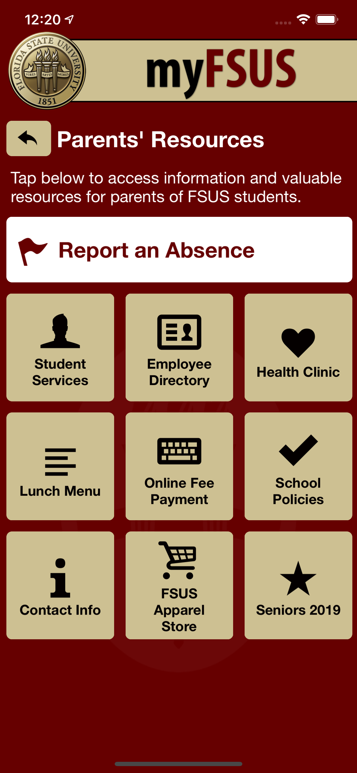myFSUS screenshot 3