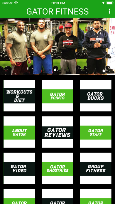 Screenshot #1 pour Gator Fitness