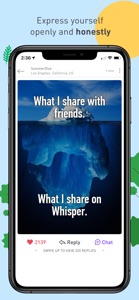 Whisper - Share, Express, Meet screenshot #1 for iPhone