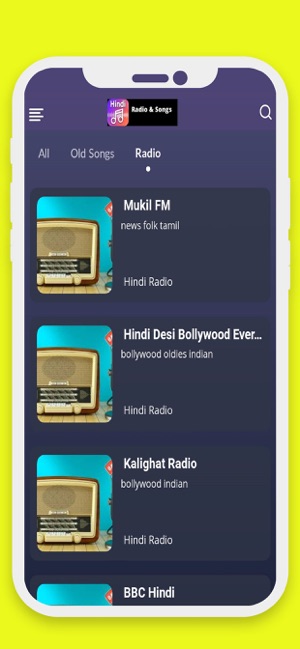 Hindi Songs and radio