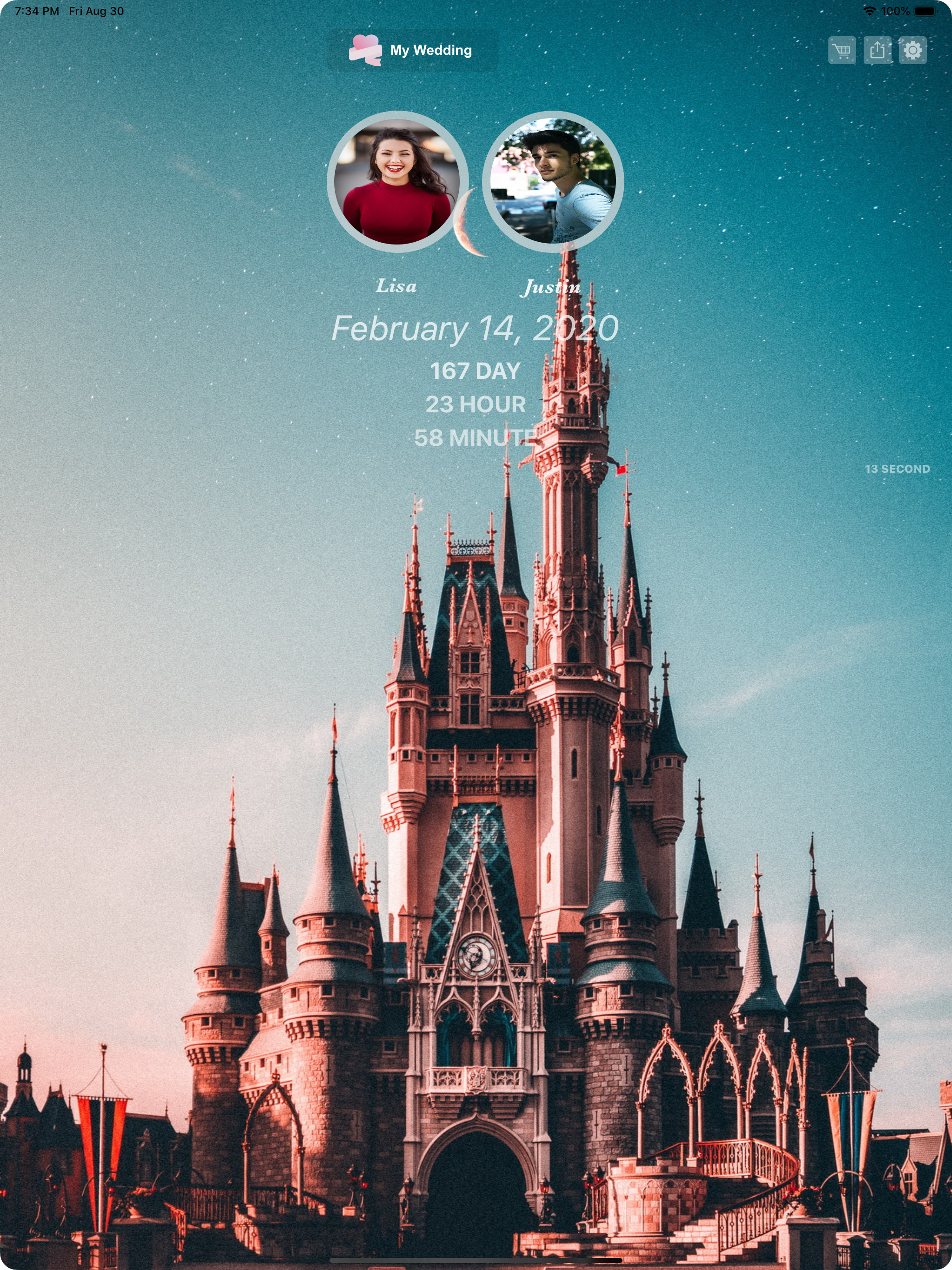 My Wedding - Share & Countdown