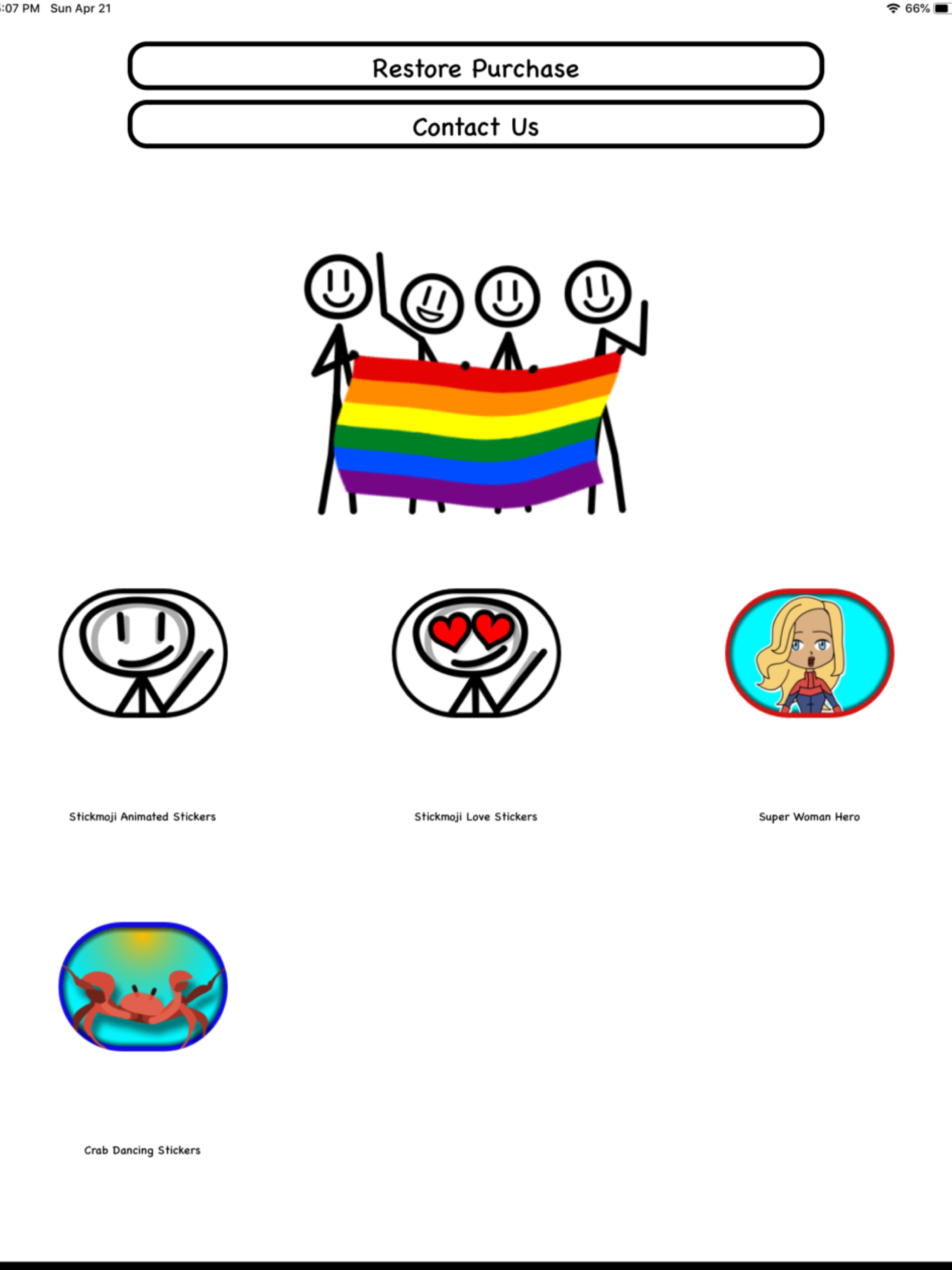 Stickmoji Gay LGBT Stickers