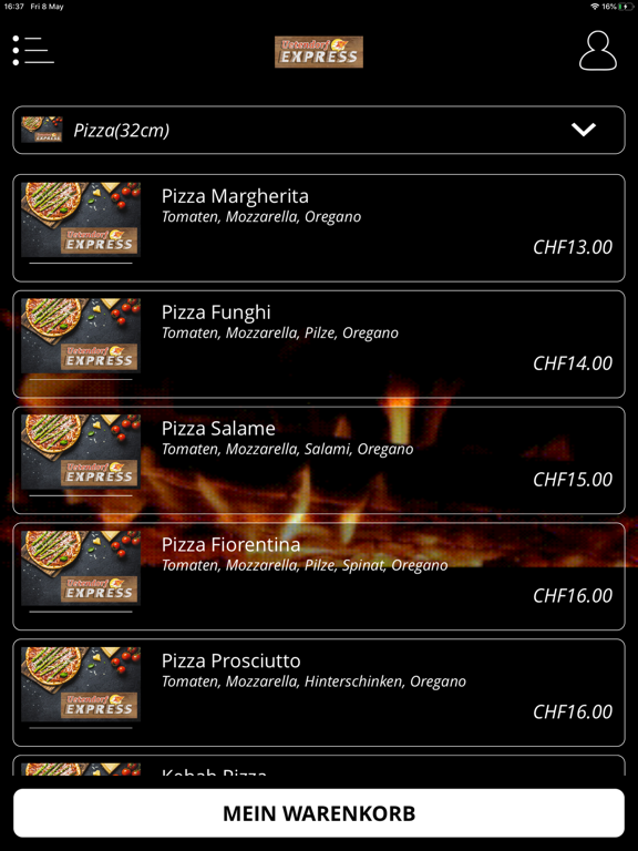 Screenshot #5 pour Pizzeria Uetendorf Express