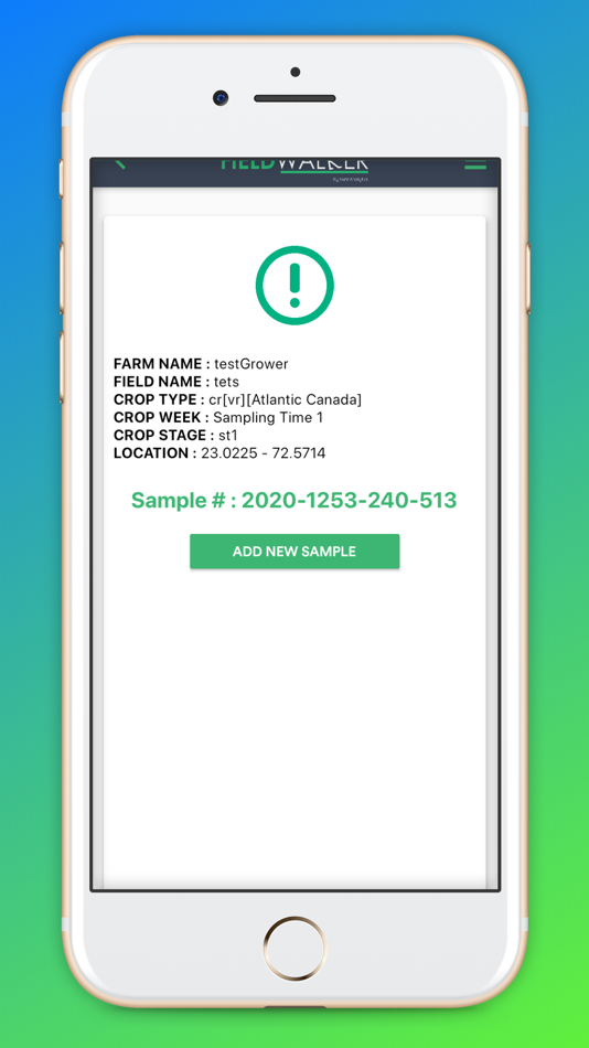 #4. Field Walker by NutriAnalytics (iOS) 由: NutriAg Ltd.