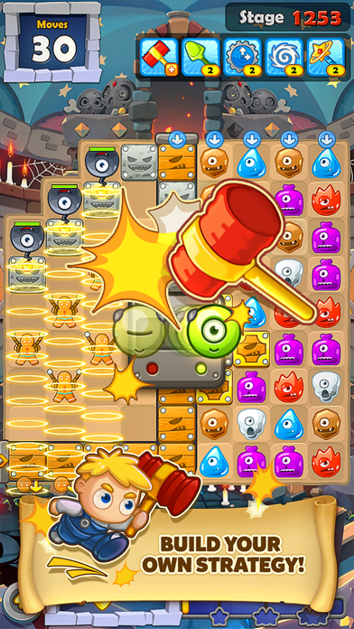 Monster Busters:Match 3 Puzzle Screenshot